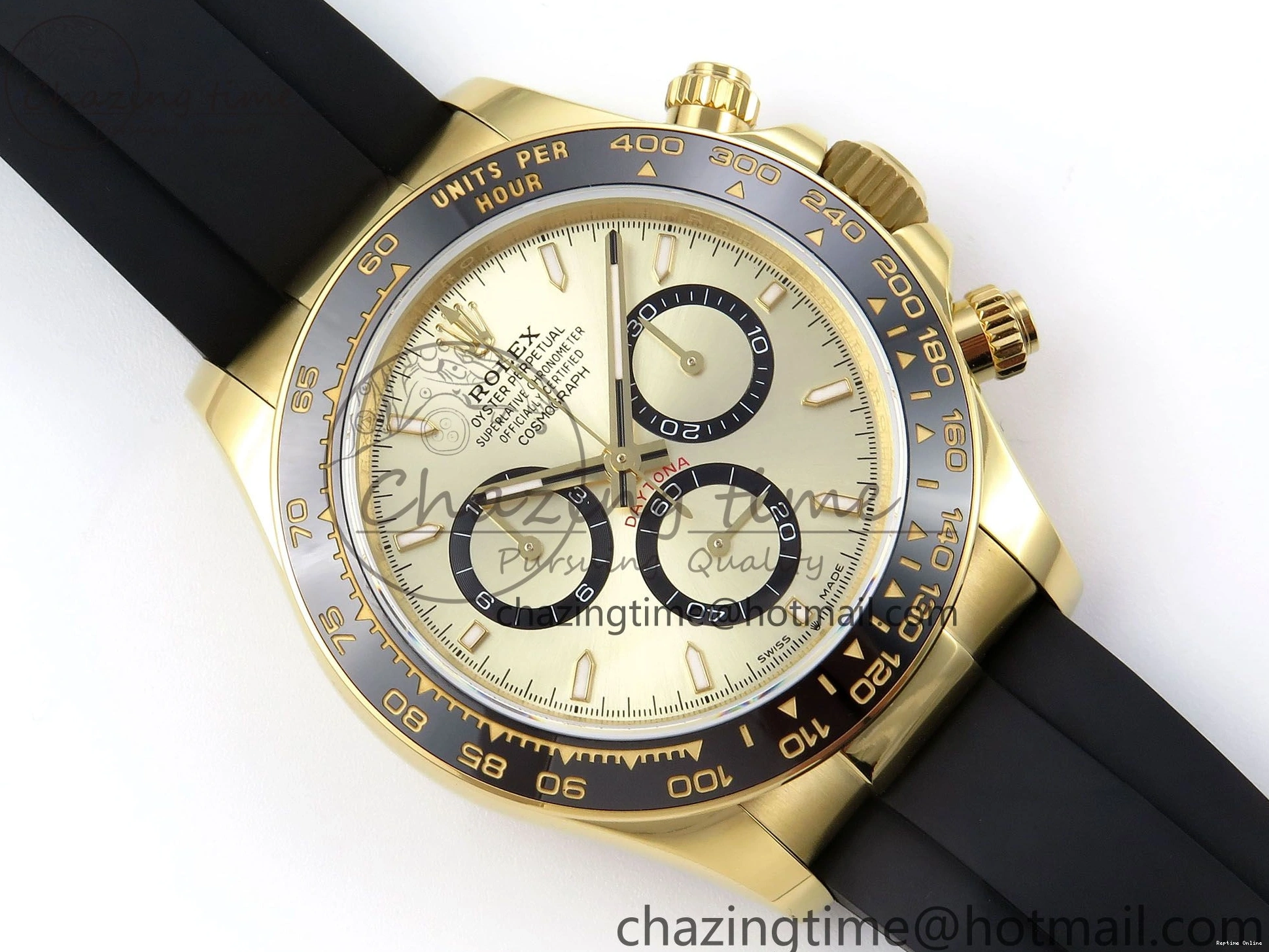 0402 Durable Daytona 126518 QF 1:1 Best Edition YG Dial on Oysterflex Strap SH4131 V 1312